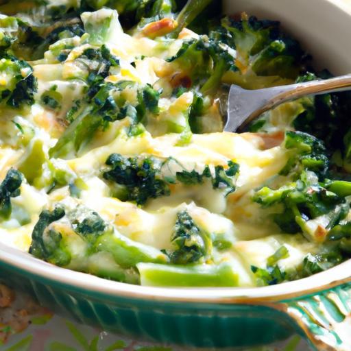 Light & Luscious: Low-Calorie Cauliflower Broccoli Bake