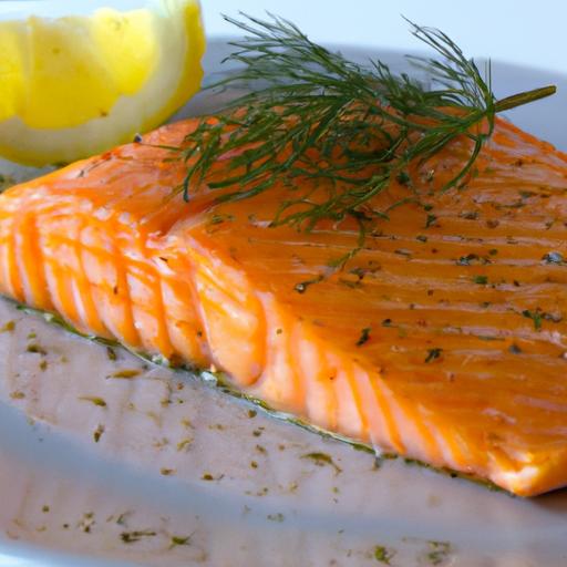 Zesty Baked Salmon with Dill and Lemon:⁣ A Fresh flavor Guide