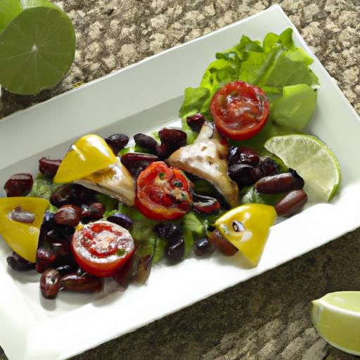 Zesty Fast Chicken & Black Bean Salad: fresh Flavor Boost