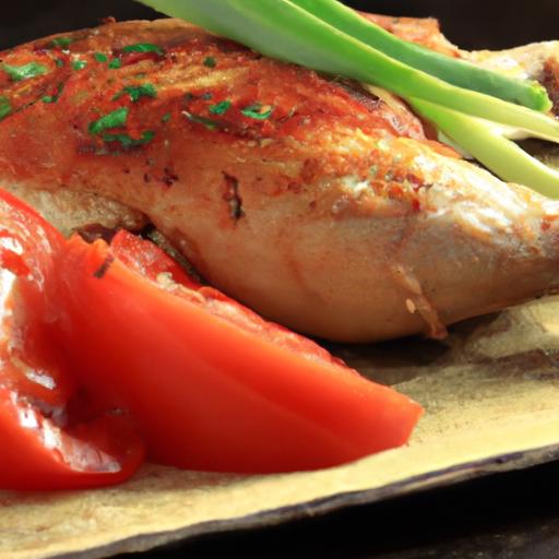 One Pan Roasted⁣ chicken & Cherry Tomatoes: Simple Flavor Boost