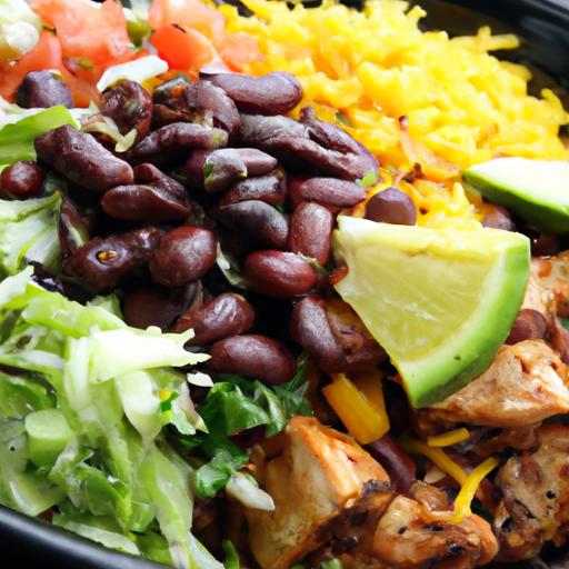 Flavor-Packed Chicken & Black Bean Burrito Bowls Recipe