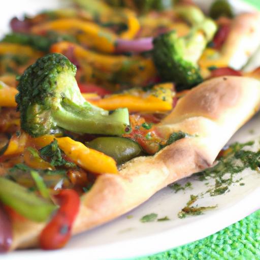 crescent Roll Veggie pizza: A Flavorful Garden Delight