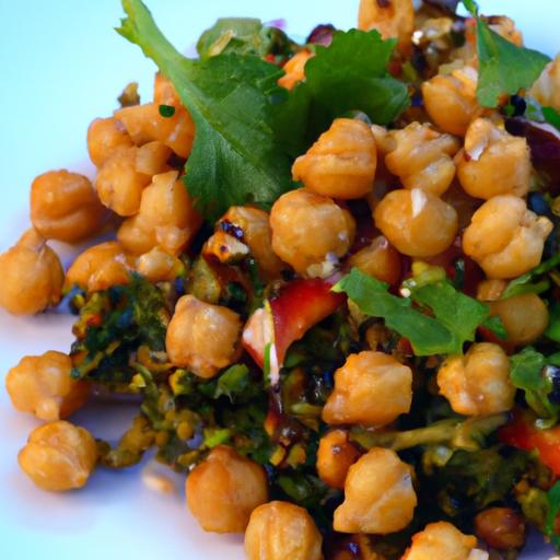 Fiery Chickpea & Kale Grain Bowl: A Nutritious powerhouse