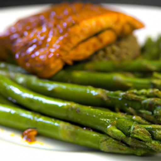 Savor Sweet & Tangy Balsamic Glazed Chicken with Asparagus