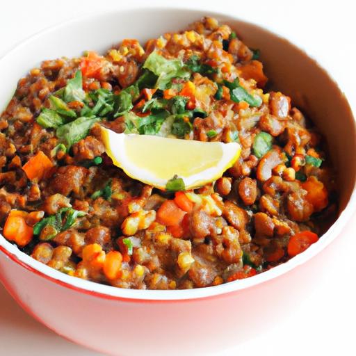 Hearty Lentil Sloppy Joe Bowl: A Nutritious Twist on a Classic