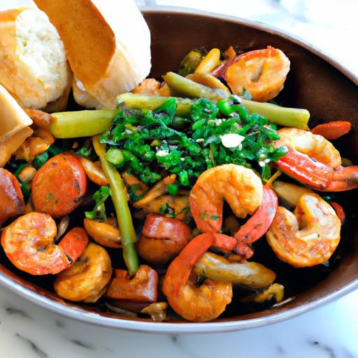 Savor⁢ the Flavor: Cajun Shrimp ‍& andouille Sausage‌ Skillet