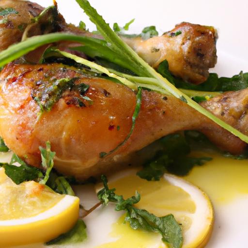 Zesty Lemon Herb Chicken Thighs: A Quick Roasted Delight