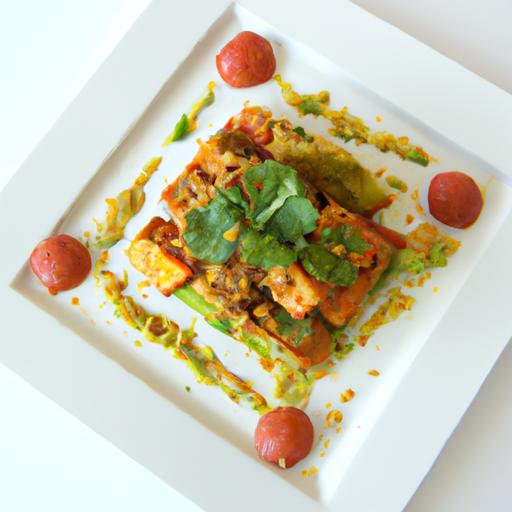 Crunchy ⁣Baked Tofu meets Roasted ⁢Sweet Potato Delight