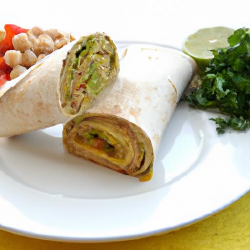 Flavor-Packed grilled Veggie Hummus Wrap: A Healthy Delight