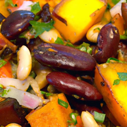 Harvest Harmony: Roasted Sweet⁤ Potato & Black Bean Salad