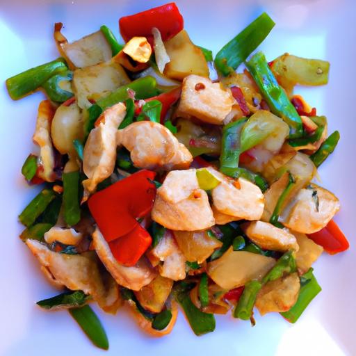Fiery Peanut Chicken Stir Fry: Your Keto Sugar-Free Delight