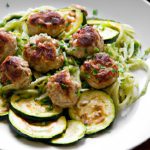 Light & Lean: Turkey Meatballs with Zucchini Noodles