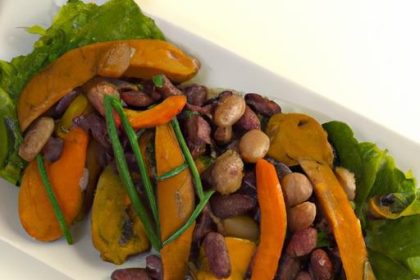 Harvest Harmony: Roasted Sweet Potato & Black Bean Salad