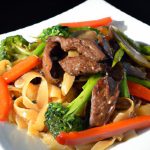 Savor the Flavor: Beef Stir Fry & Rice Noodle Bowl Delight