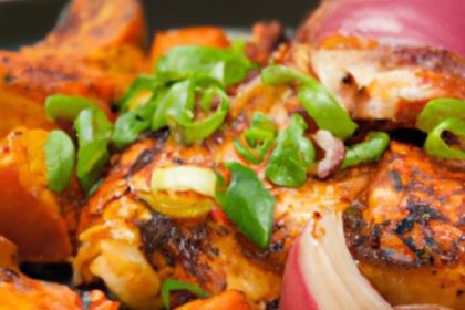 Savor the Flavor: BBQ Chicken Sweet Potato Skillet Delight