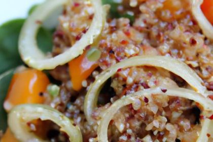 Zesty Roasted Veggie Quinoa Salad with Fresh Lemon Dressing